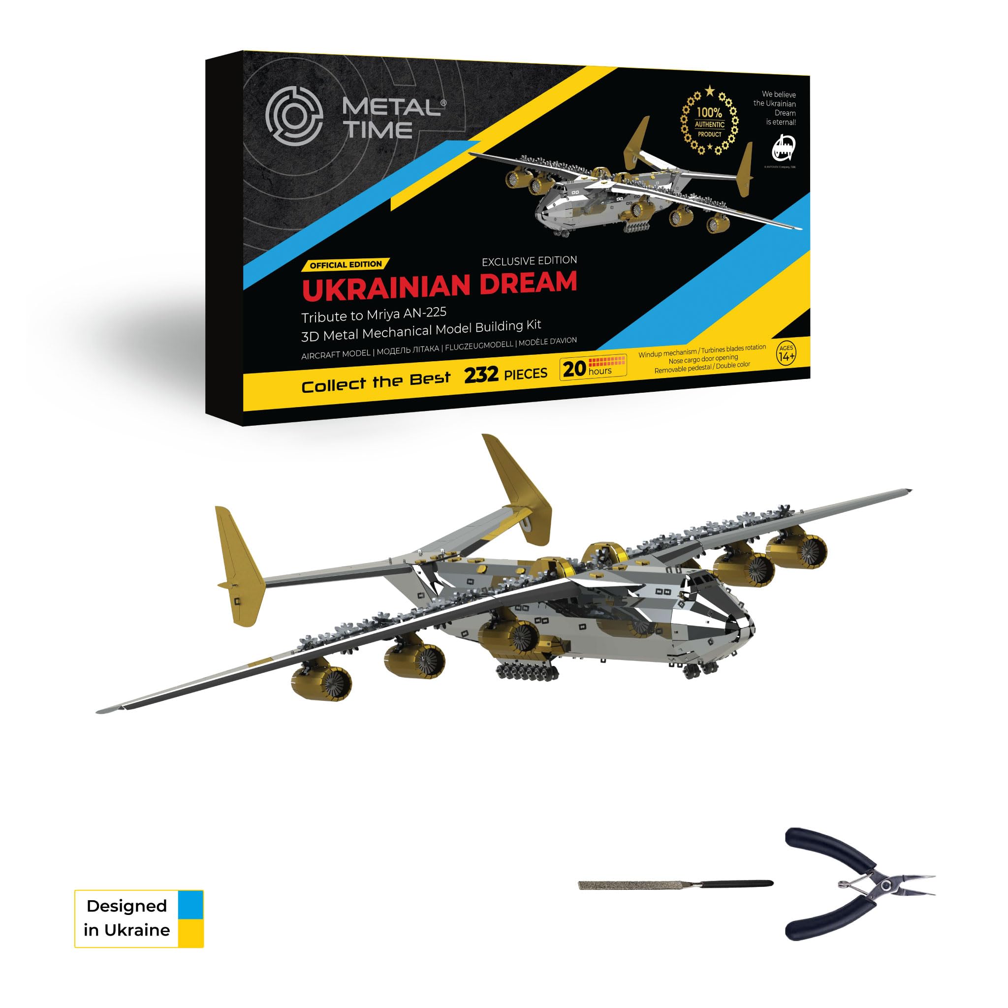 Amazon.com: METAL-TIME ANTONOV Mriya AN-225 Exclusive Edition